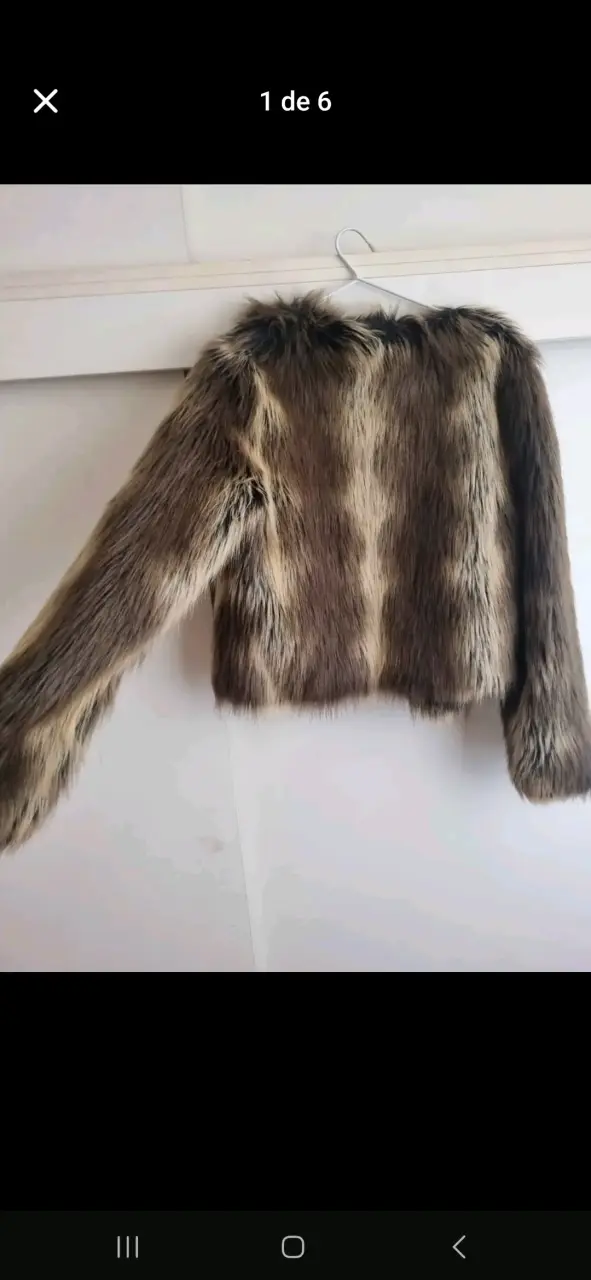 Chaqueta de piel sintética Nicopoly para mujer - 5
