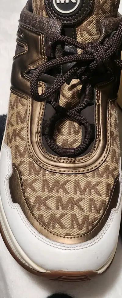 Zapatillas deportivas Michael Kors doradas - miniatura 4