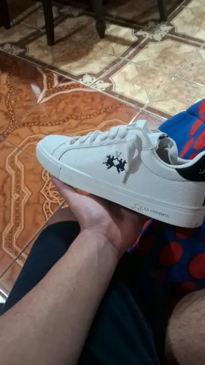 Zapatillas blancas La Martina - miniatura 1