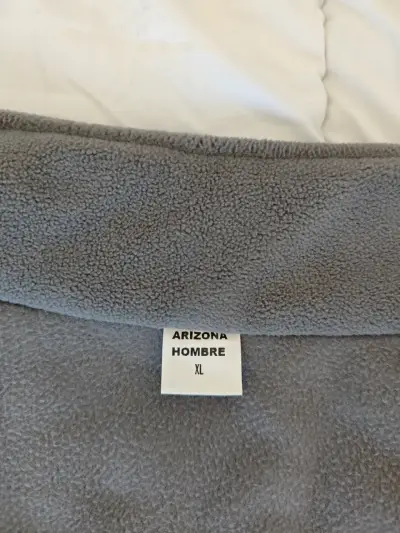 Chaqueta polar gris para hombre Arizona XL - miniatura 3