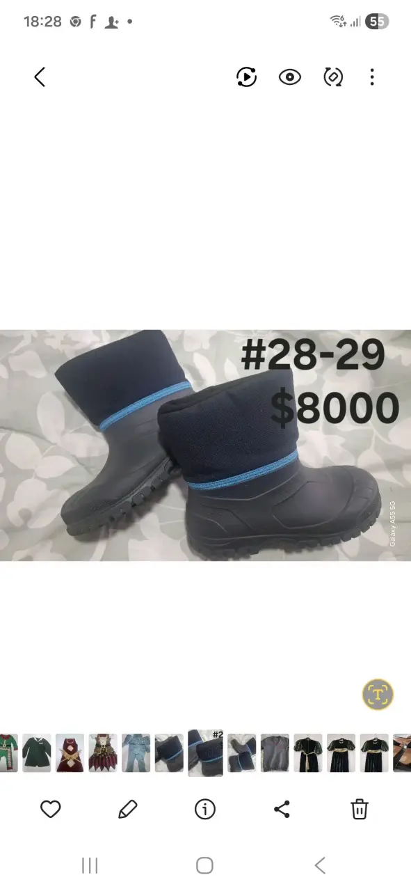 Botas de invierno para niños talla 28-29 - 1