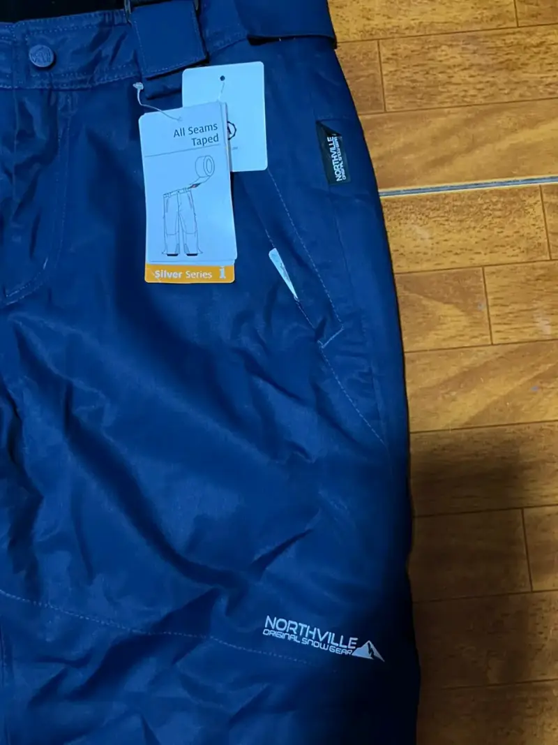Pantalones de nieve Northville azul con tirantes - 3