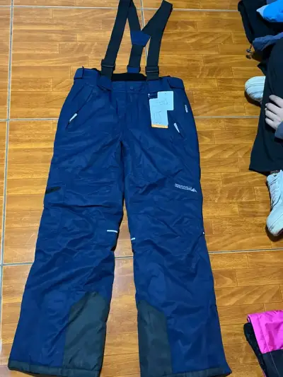 Pantalones de nieve Northville azul con tirantes - miniatura 4