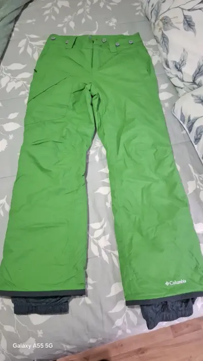 Pantalones de esquí verdes Columbia Omni-Heat - miniatura 5