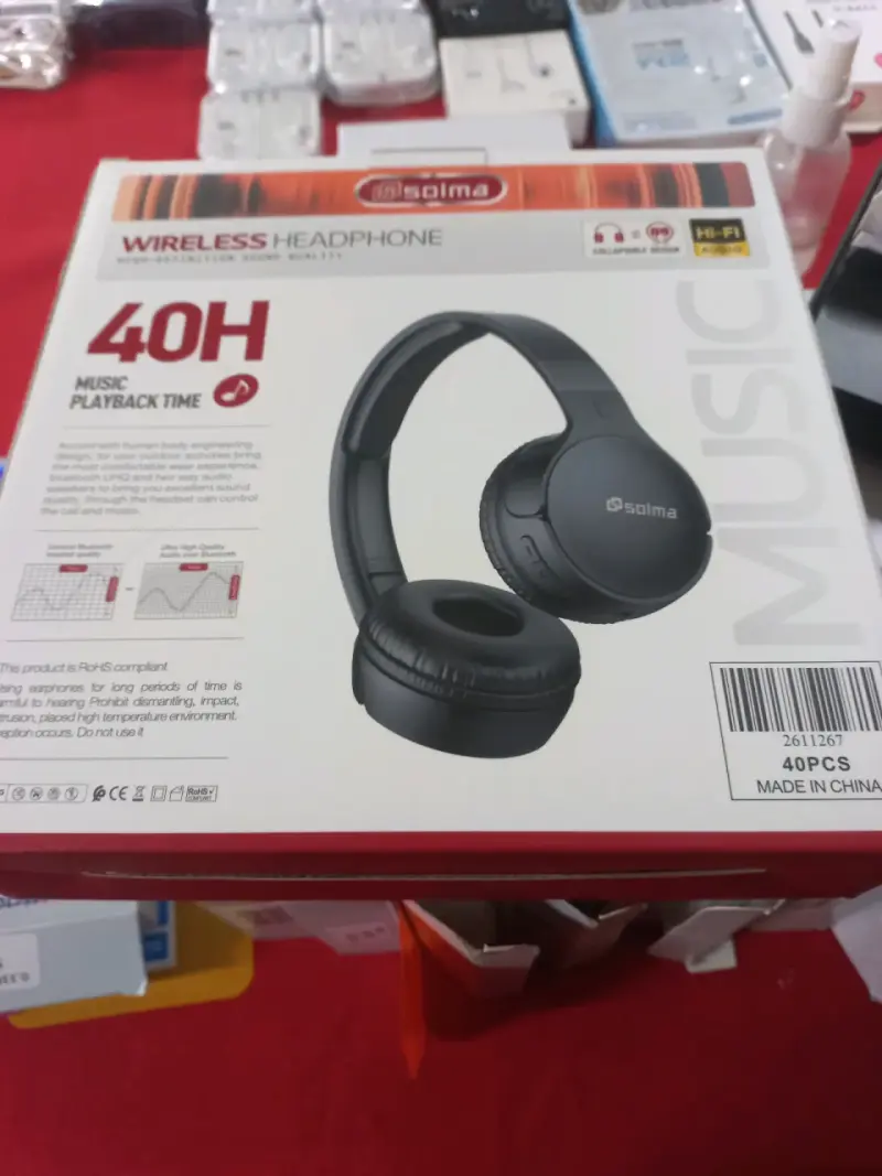 Auriculares inalámbricos Solma con 40 horas de reproducción - 1