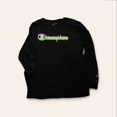 Polera Champion Manga Larga Original - Talla XL - miniatura 1