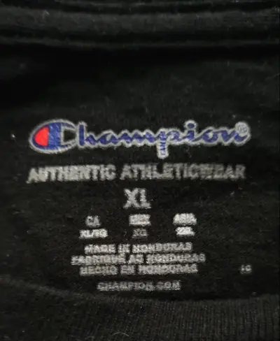 Polera Champion Manga Larga Original - Talla XL - miniatura 2