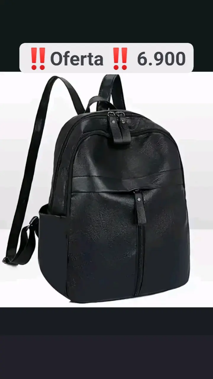 Mochila estampado animal print con oferta - 2