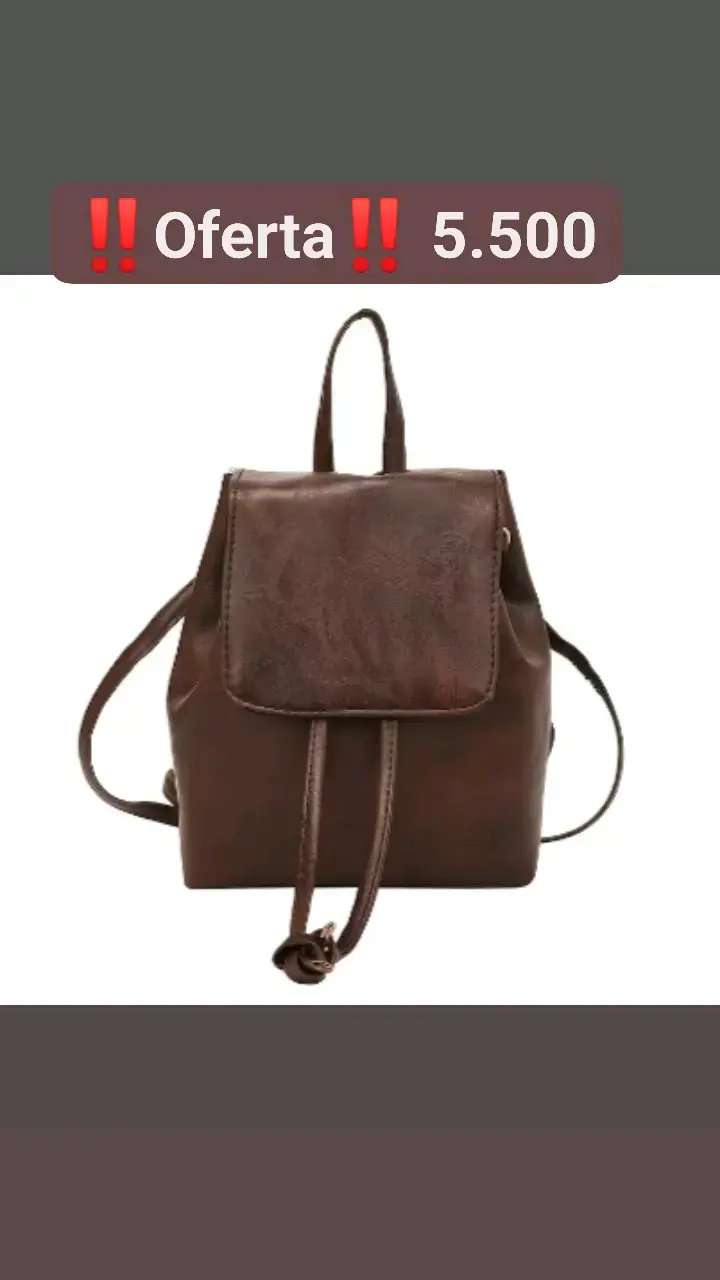 Mochila estampado animal print con oferta - 3