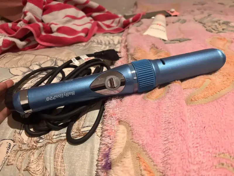 Rizador de Pelo Babyliss Pro Nano Titanium Azul - 2