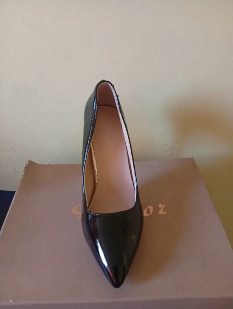 Zapatos de Tacón Alto Negros Elegantes - 3