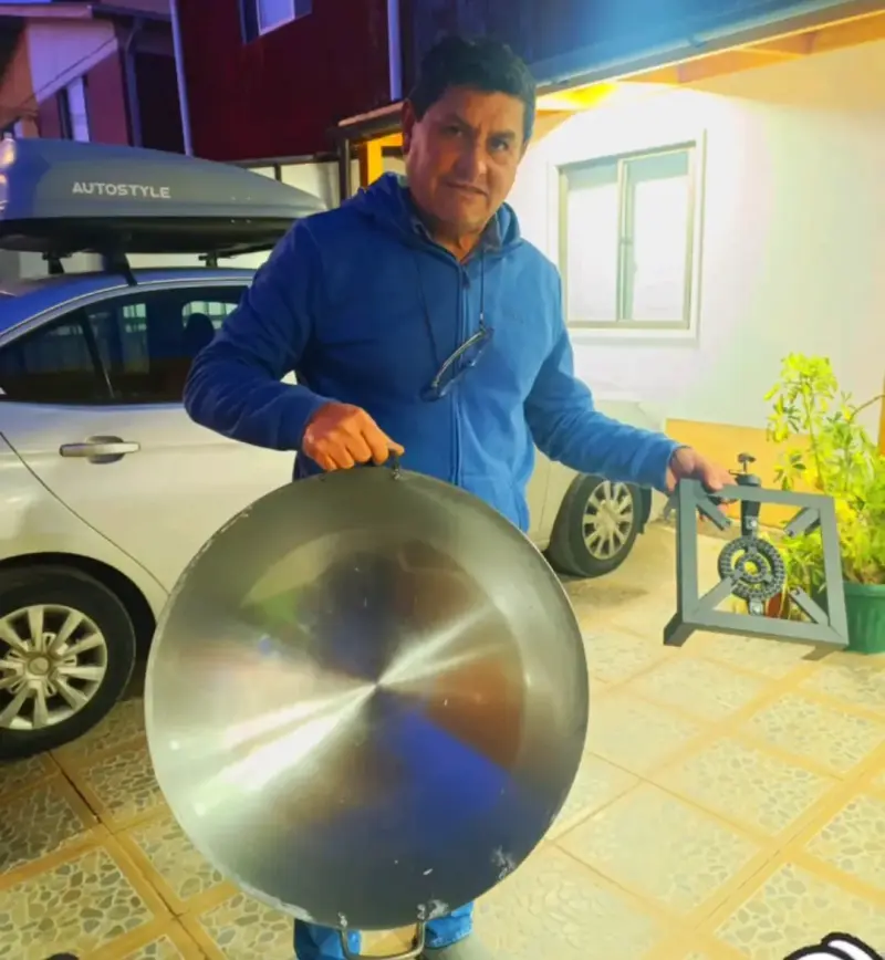 Disco de 60 cms + quemador a gas - 2