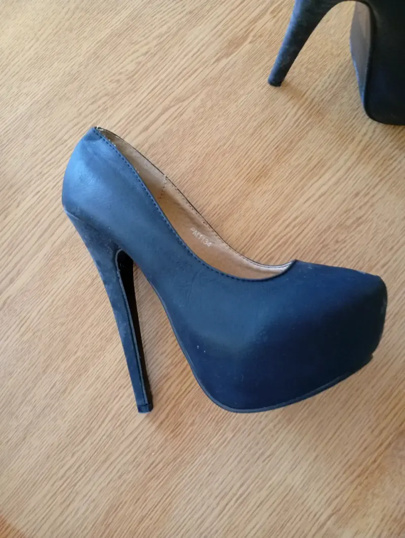 Zapatos de Tacón Alto Negros para Mujer - 2