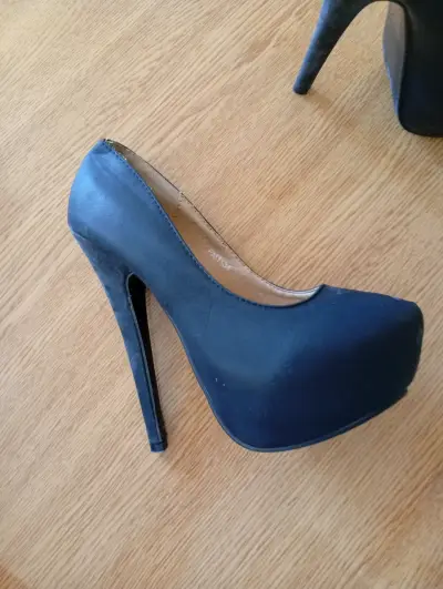 Zapatos de Tacón Alto Negros para Mujer - miniatura 2