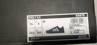 Zapatillas Adidas Daily 4.0 negras - miniatura 3