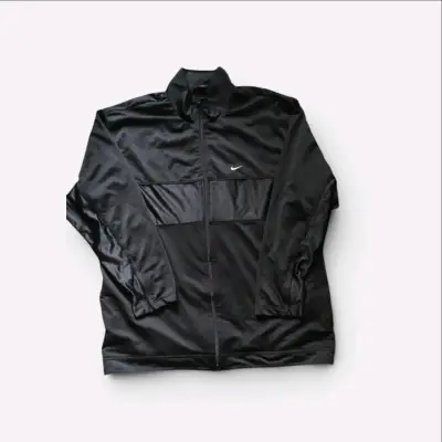 Chaqueta Deportiva Nike Negra Original - Talla XL - miniatura 1