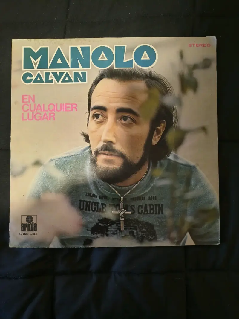 Vinilo Manolo Galván - En Cualquier Lugar - 1