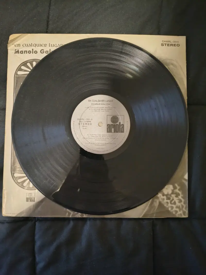 Vinilo Manolo Galván - En Cualquier Lugar - 3