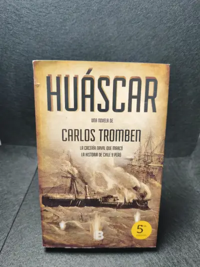 Libro Huáscar de Carlos Tromben - Novela Histórica - miniatura 1