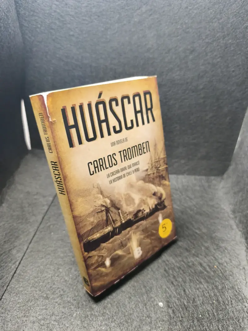 Libro Huáscar de Carlos Tromben - Novela Histórica - 2