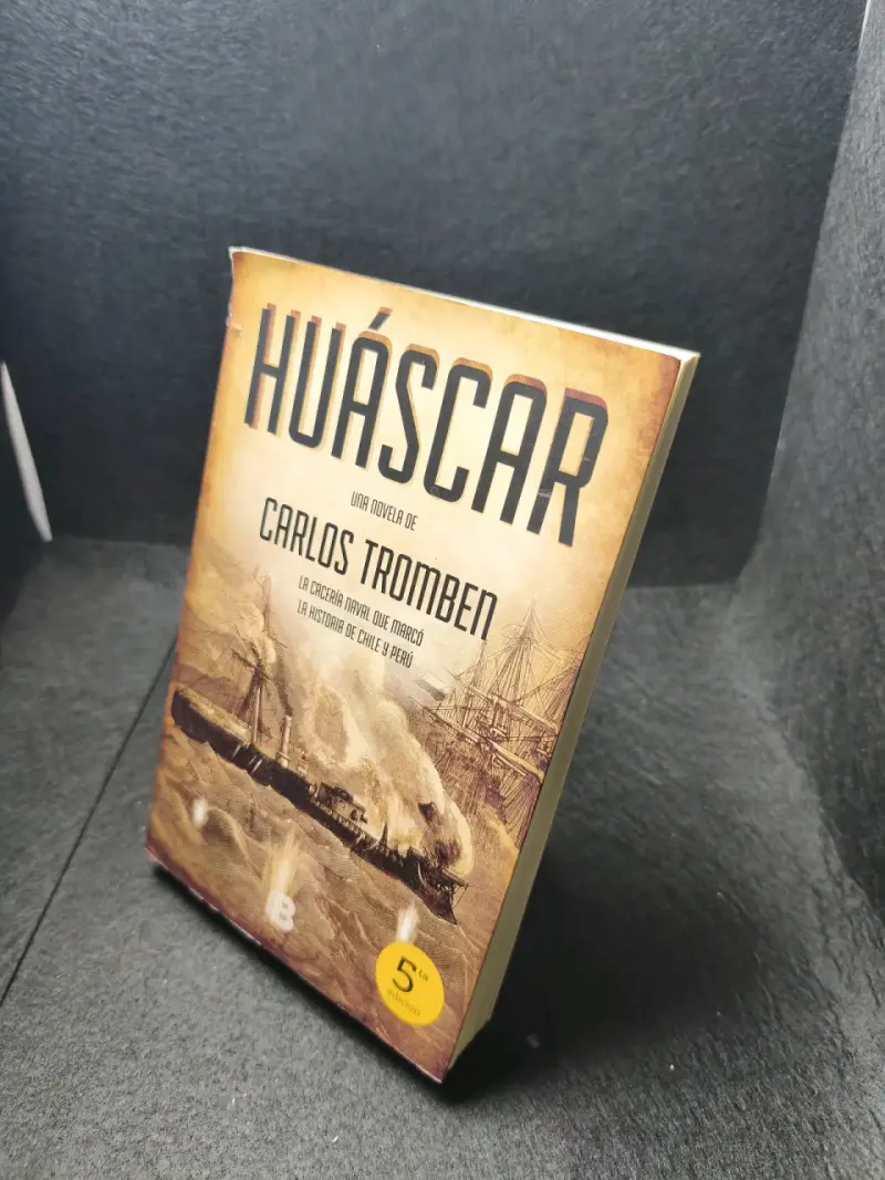 Libro Huáscar de Carlos Tromben - Novela Histórica - 3