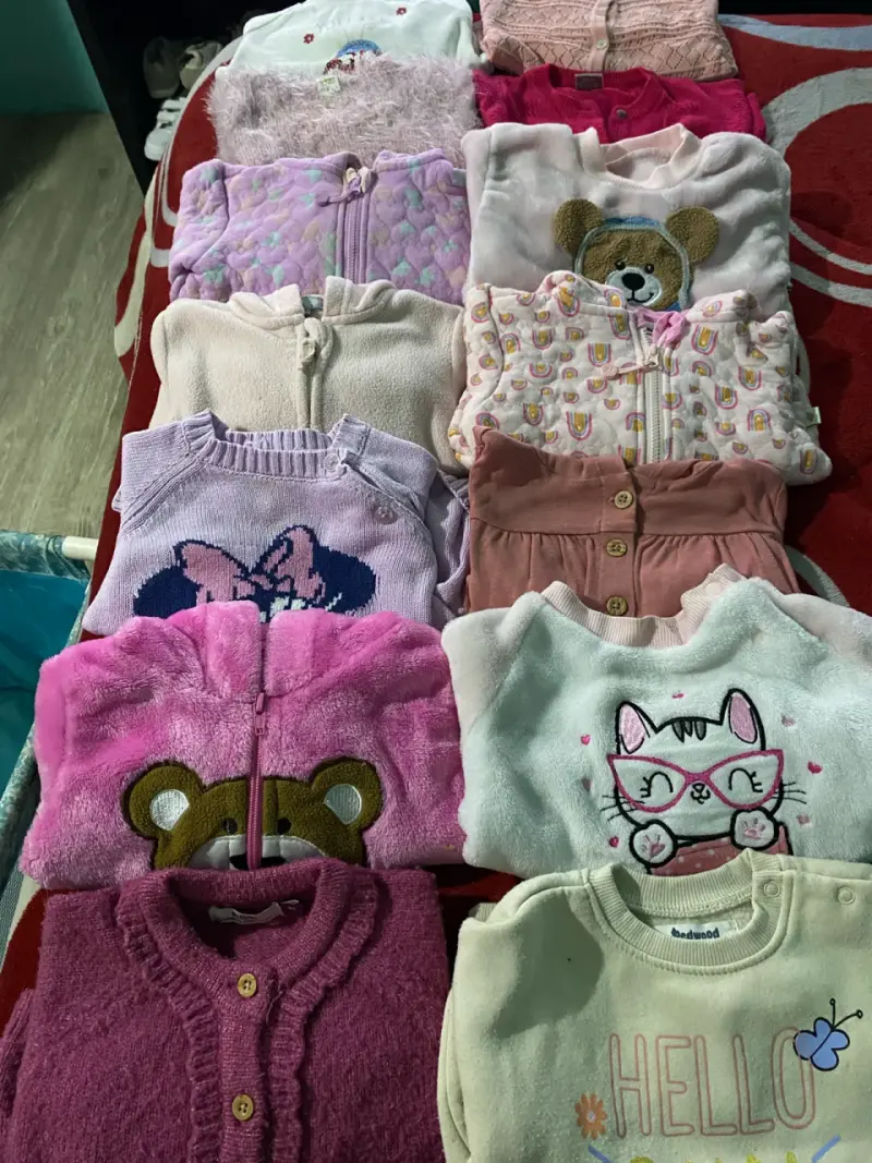 Lote de ropa de bebé para invierno