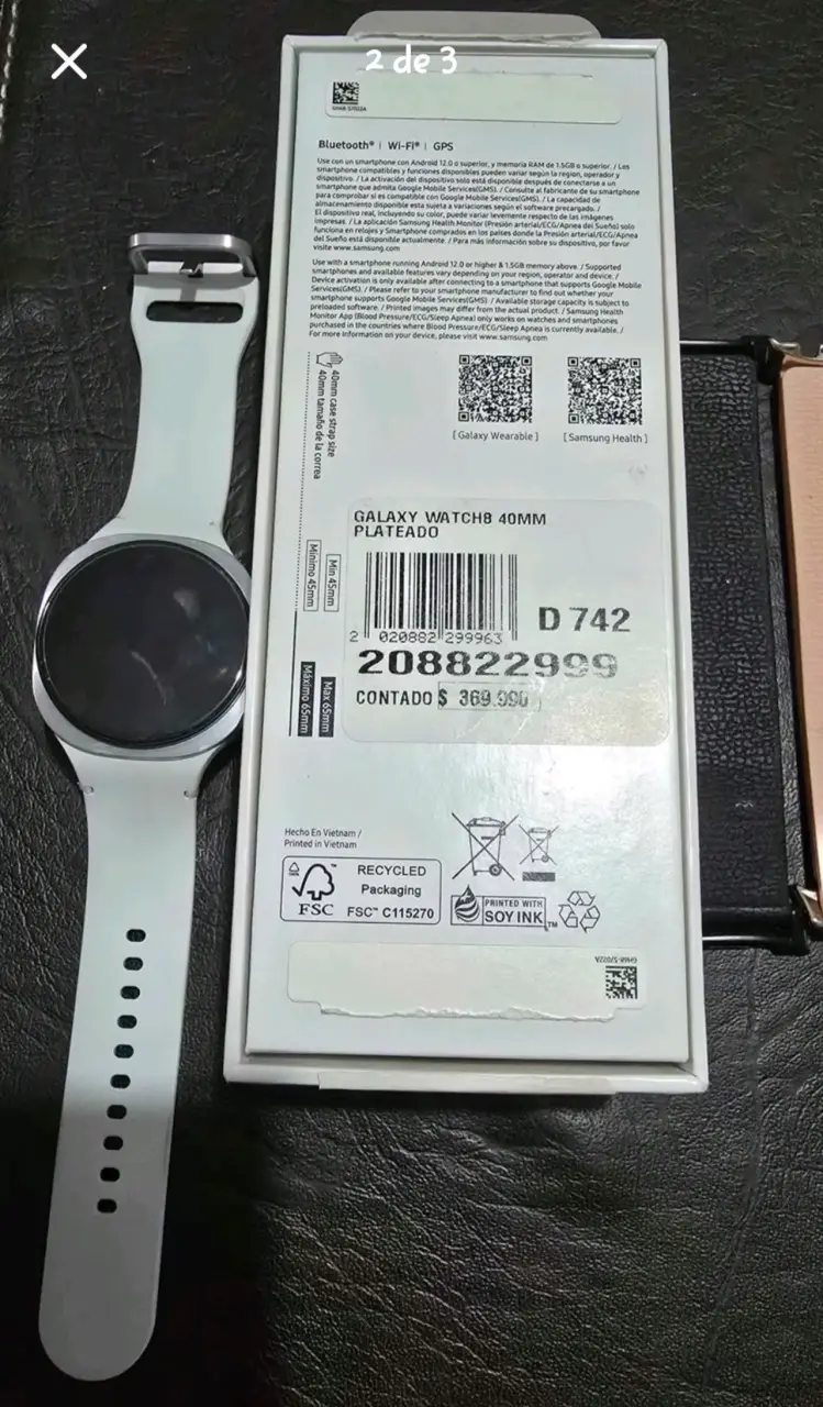 Samsung Galaxy Watch 8 con correas intercambiables - 3