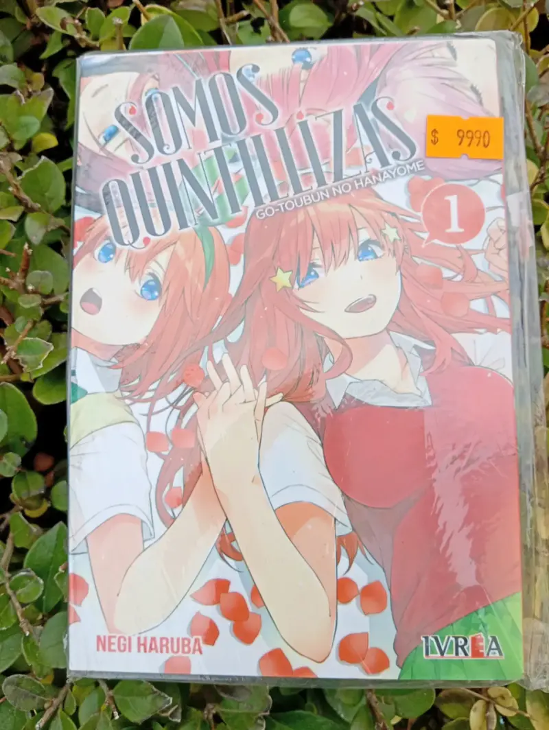 Manga Somos Quintillizas Volumen 1 Ivrea - 1