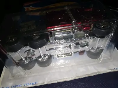 Camión de Juguete Hot Wheels Thunder Roller Rojo - miniatura 6