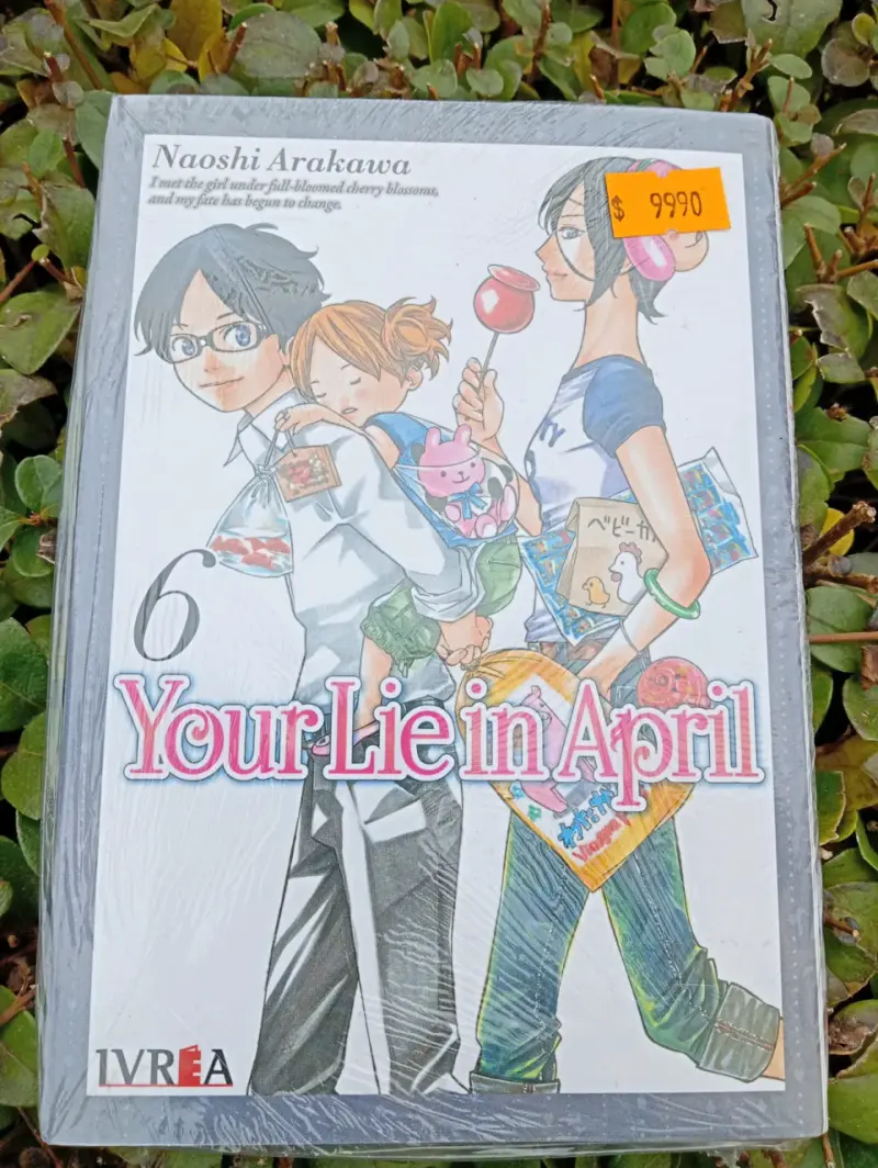 Manga Your Lie in April Volumen 6 Naoshi Arakawa - 1