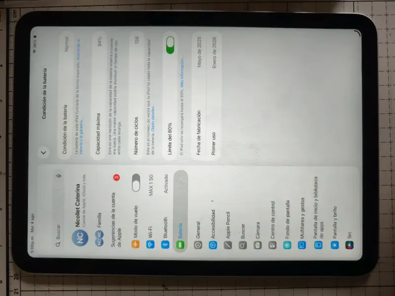 iPad de 256GB en buen estado - 1