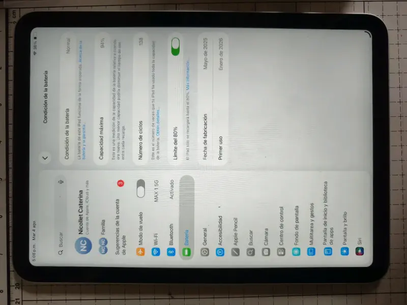 iPad de 256GB en buen estado - 3