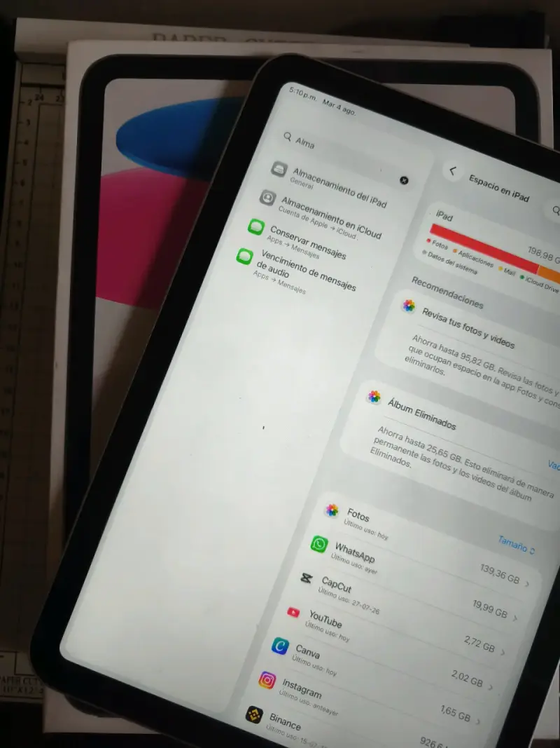 iPad de 256GB en buen estado - 6