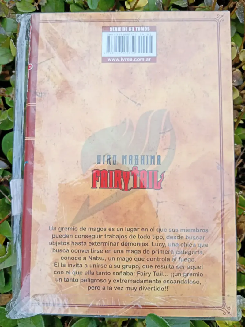 Manga Fairy Tail Volumen 1 de Hiro Mashima - 2