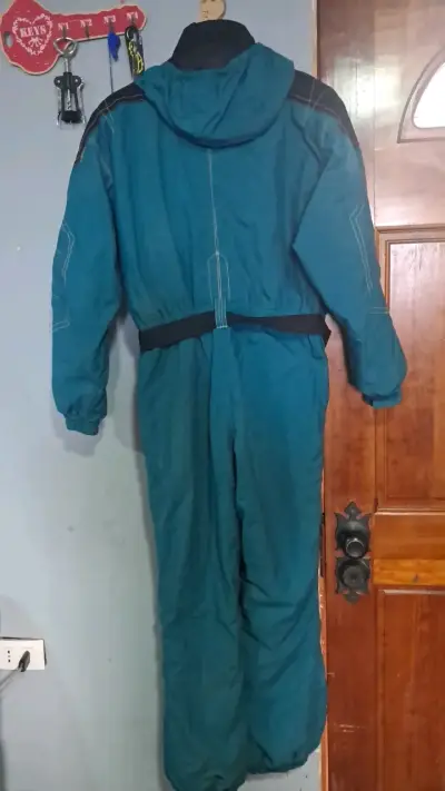 Enterito de esquí azul Obermeyer con cinturón - miniatura 5