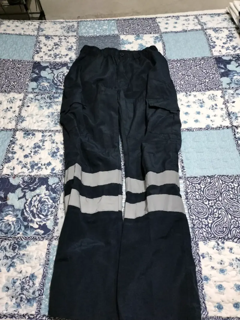 Pantalones de trabajo reflectantes azul oscuro