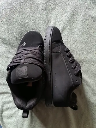 Zapatillas negras DC - miniatura 1