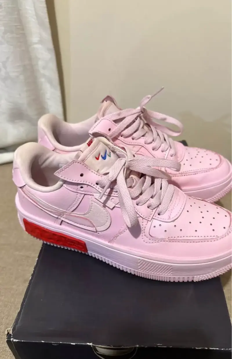 Zapatillas Nike Air Force 1 Low Fontanka Rosadas - 3