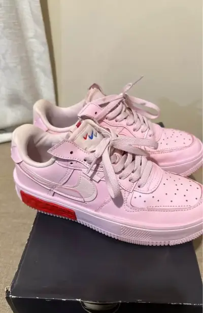 Zapatillas Nike Air Force 1 Low Fontanka Rosadas - miniatura 3