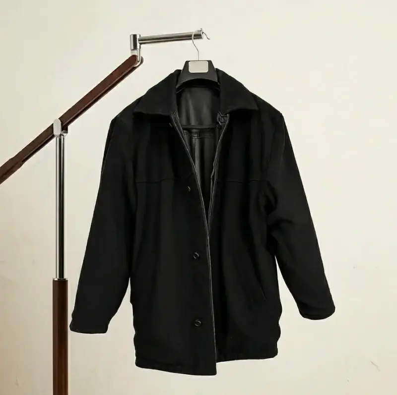 Chaqueta de cuero reversible. - 2