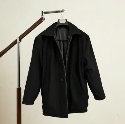 Chaqueta de cuero reversible. - miniatura 2