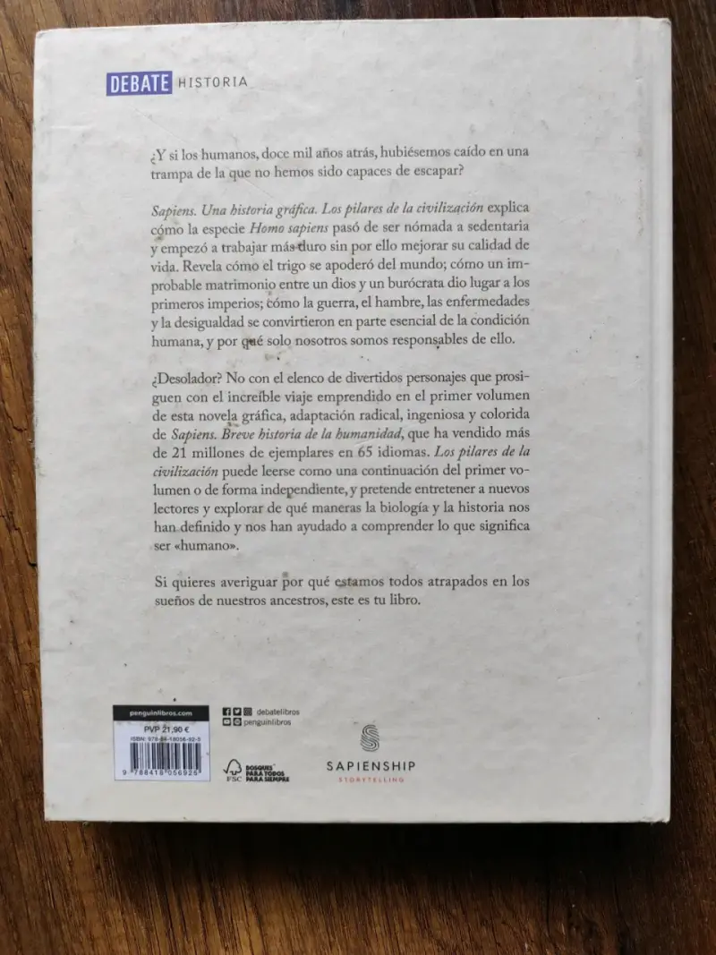 Libro Sapiens: Una Historia Gráfica Volumen 2 - 3