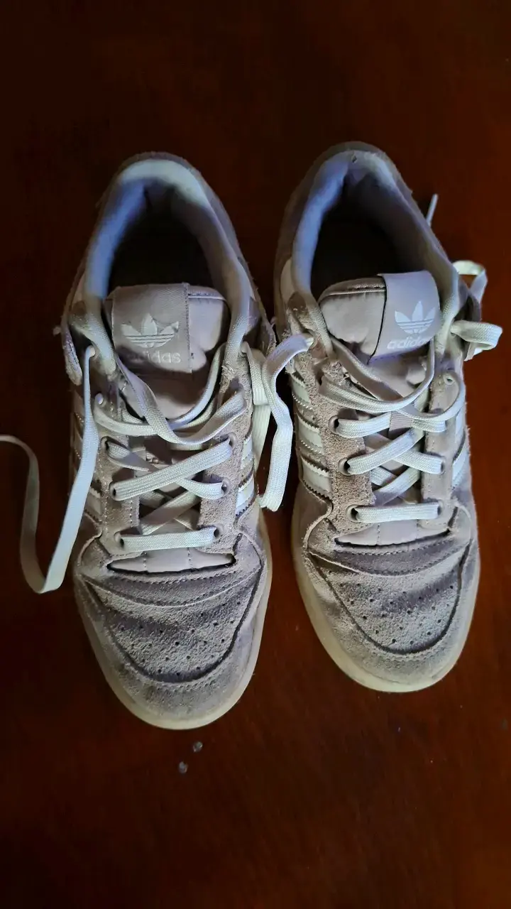 Zapatillas deportivas Adidas palo rosa  usadas - 2