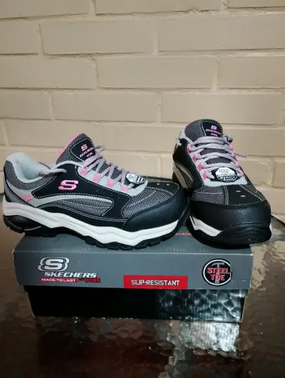 Zapatillas de seguridad Skechers con punta de acero - miniatura 1