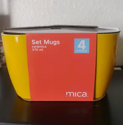Set de Tazas de Cerámica Mica 370 ml - miniatura 1