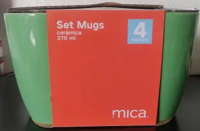 Set de Tazas de Cerámica Mica 370 ml - miniatura 2