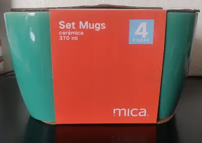 Set de Tazas de Cerámica Mica 370 ml - miniatura 2