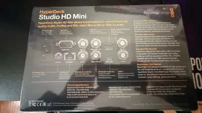 Grabador Blackmagic Design HyperDeck Studio HD Mini - miniatura 3
