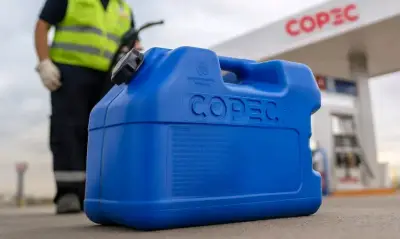 Bidón de gasolina Copec 20 litros rojo - miniatura 2