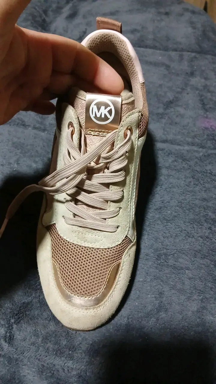 Zapatillas deportivas Michael Kors doradas - 3